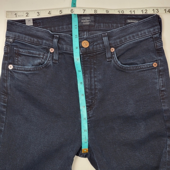 Citizens of Humanity Emannuelle Slim Bootcut Jean in Inkwell, EUC, size 25 - Picture 9 of 10
